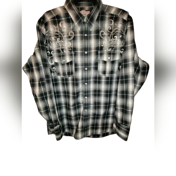 Brooks & Dunn Long Sleeve Western Shirt - Picture 2 of 10